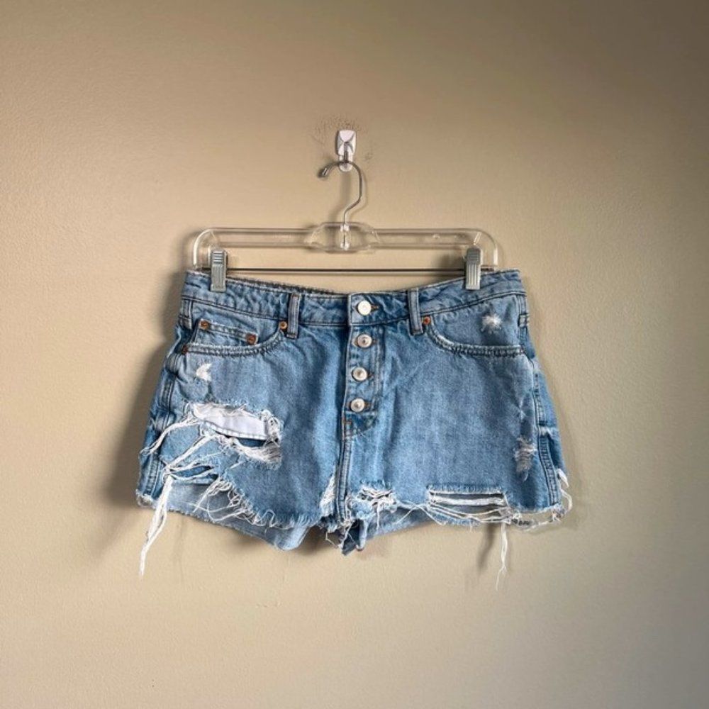 Zara size 6 denim shorts